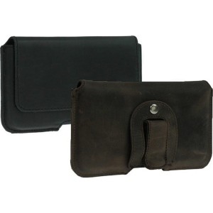 Skórzana Kabura Z Klipsem Na Pasek Do telefonu Samsung Galaxy A32