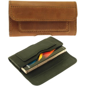 Gent Premium Kabura Ręcznie Szyta Do Telefonu Samsung Galaxy Z Fold2 5G