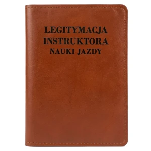 Okładka Legitymacji Instruktora Nauki Jazdy