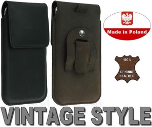 Kabura Flap Vintage Na Pasek do telefonu BlackBerry Key2