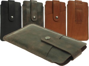 Etui Skórzany Pokrowiec z Mocowaniem Do Paska Na Telefon Huawei Mate 20 X