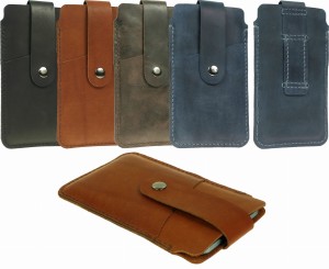 Skórzane Etui z Mocowaniem na Pasek Ręcznie Szyte Do Telefonu iPhone 11 Pro Max