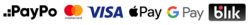 payment methods: Visa, mastercard, paypay, google pay, apple pay