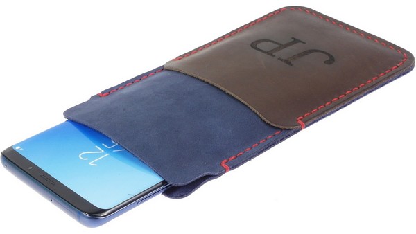 Skórzane etui na telefon Samsung Galaxy S9+